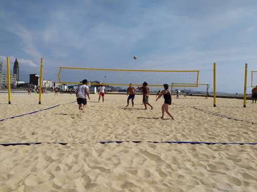 Animation beach volley (8 juin)